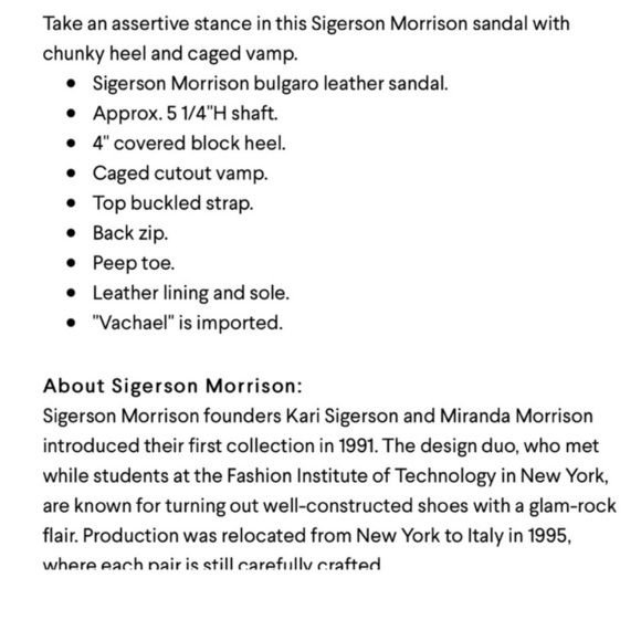 Sigerson Morrison caged heels - Picture 13 of 13